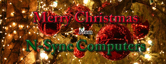 Merry Christmas from N-Sync Computer Services
