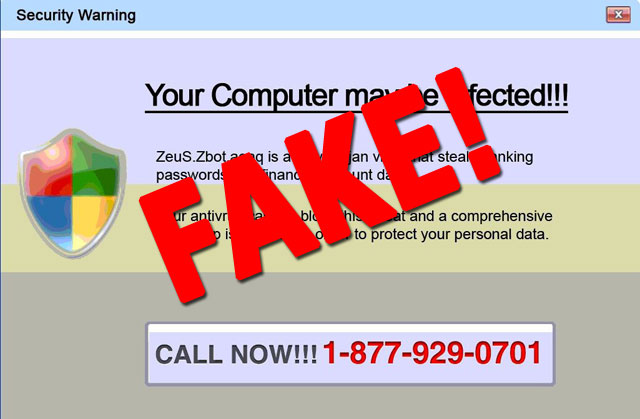 Don't Fall For Tech Support Scams!