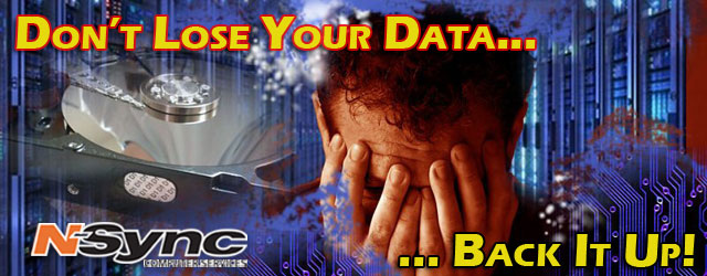 Back Up Your Data!