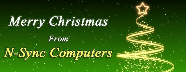 Merry Christmas from N-Sync Computer Services
