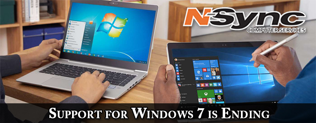 Support for Windows 7 is Ending