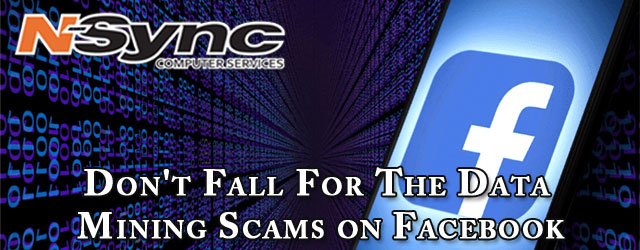 Don't Fall For The Data Mining Scams on Facebook
