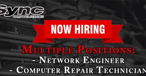 N-Sync Now Hiring for Multiple Positions